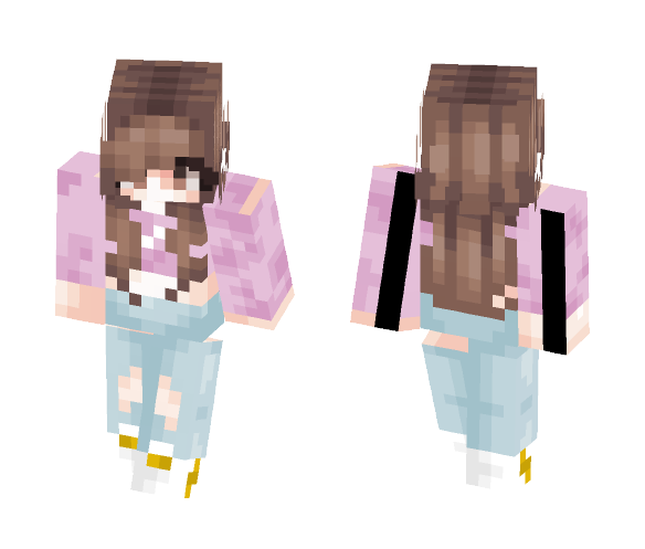 Don't Leave Me Here Alone... - Female Minecraft Skins - image 1