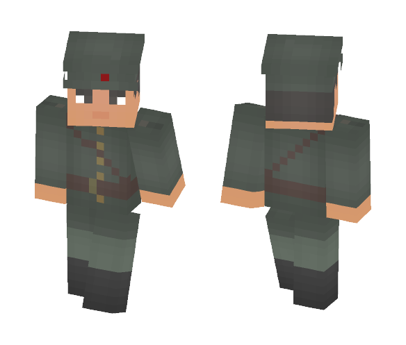 Yugoslav partisan variant 2 - Male Minecraft Skins - image 1