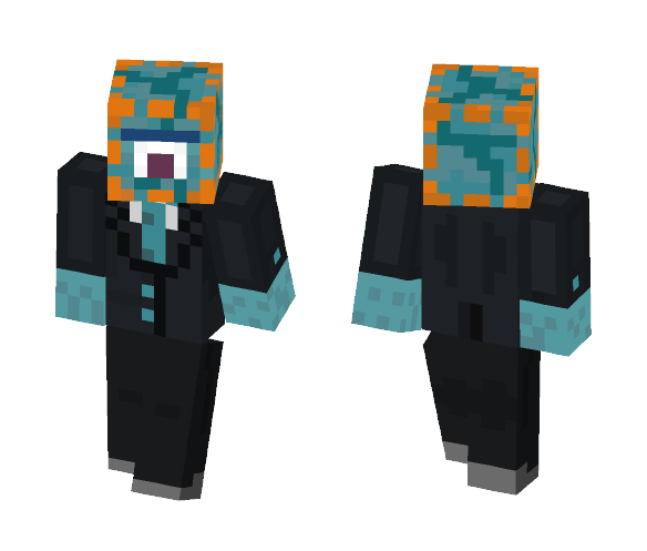 guardian in a suit - Other Minecraft Skins - image 1