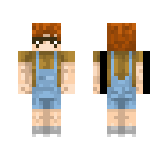 Cute boy in overall (request) - Boy Minecraft Skins - image 2