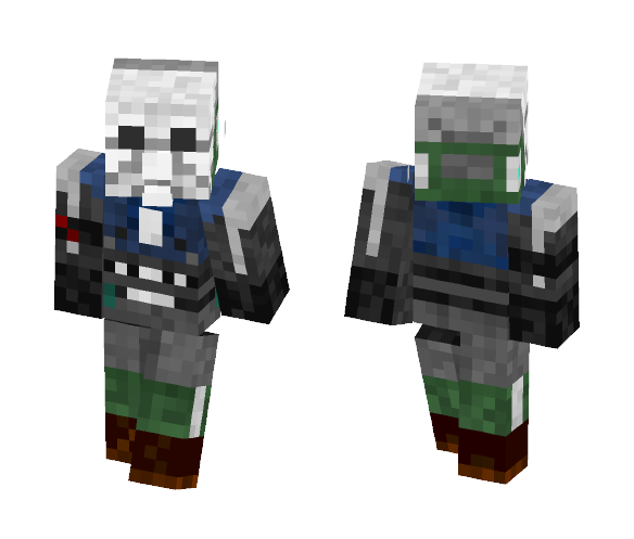 Combine Metro Police - Male Minecraft Skins - image 1