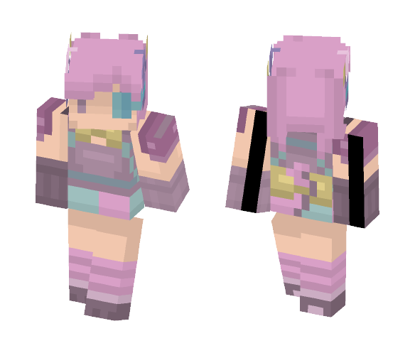 Download Kebako (Cat Girl Without Salad) Minecraft Skin for Free ...