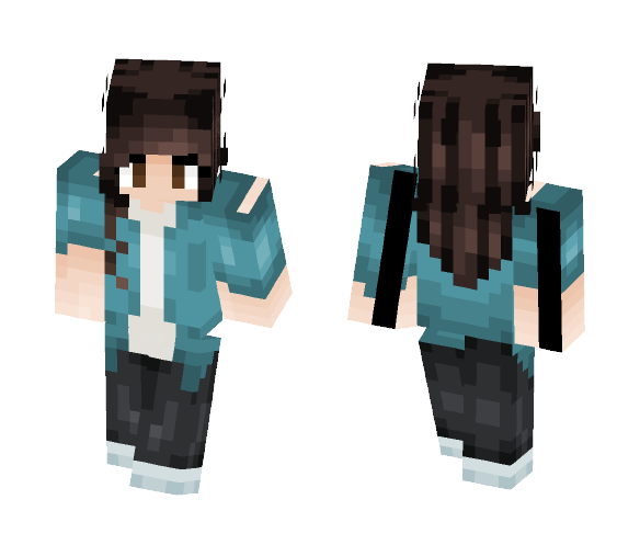 Fade You Into Gray - Female Minecraft Skins - image 1