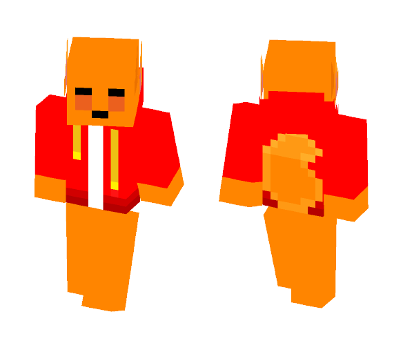 Stoke's full fire powers form - Female Minecraft Skins - image 1