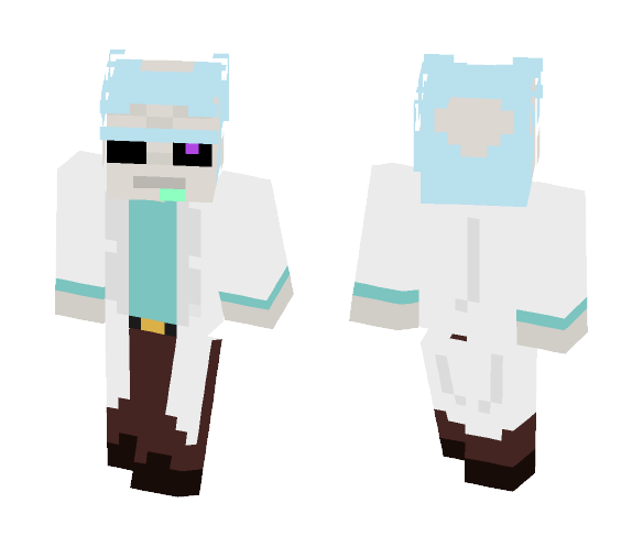 [Destroyed Realities] Rick - Male Minecraft Skins - image 1