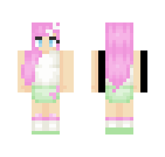 FlutterShy Girl - Girl Minecraft Skins - image 2