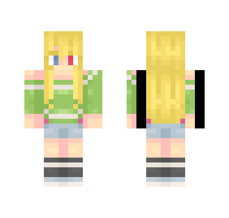 Pastel Natsuki - Female Minecraft Skins - image 2