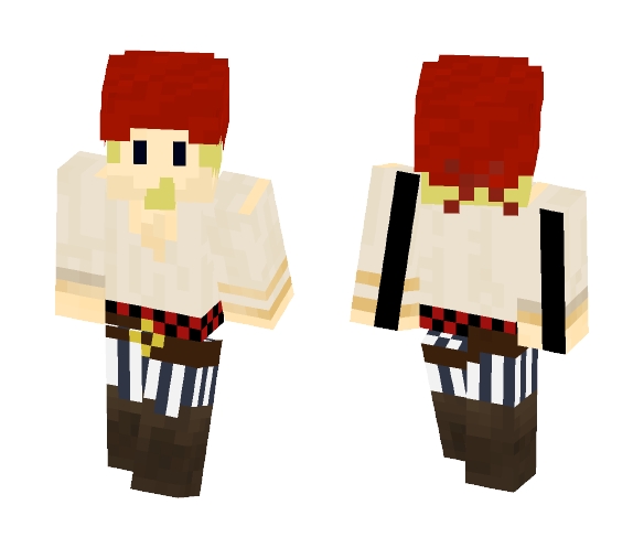Classic Pirate - Male Minecraft Skins - image 1
