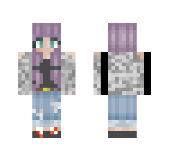 For Graypaw (I made her a skin) - Female Minecraft Skins - image 2