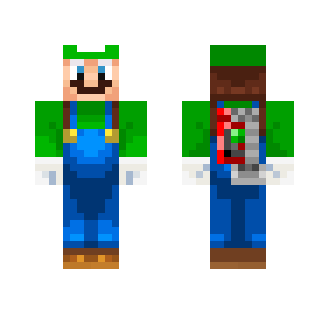 Luigi Poltergust - Male Minecraft Skins - image 2
