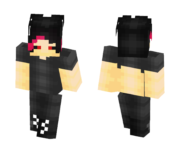 Tokyo Ghoul OC (Request) - Male Minecraft Skins - image 1
