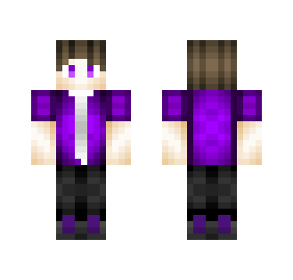 Purple amazing pvp Skin - Male Minecraft Skins - image 2