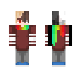 -=[-Rainbow-Scarf-]=- - Male Minecraft Skins - image 2