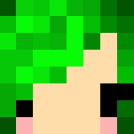 emo | green hair | leminium ﻿∞ - Female Minecraft Skins - image 3