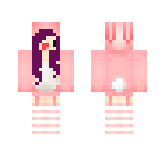 Purple Haired Bunny - Female Minecraft Skins - image 2
