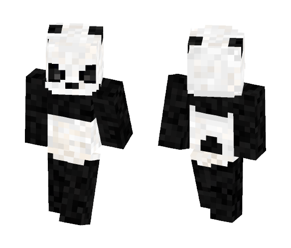 Panda bear - Male Minecraft Skins - image 1