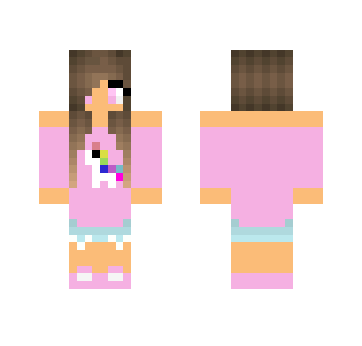 unicorn pink girl - Girl Minecraft Skins - image 2