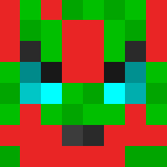 Red And Green Werewolf Wolf Form - Male Minecraft Skins - image 3