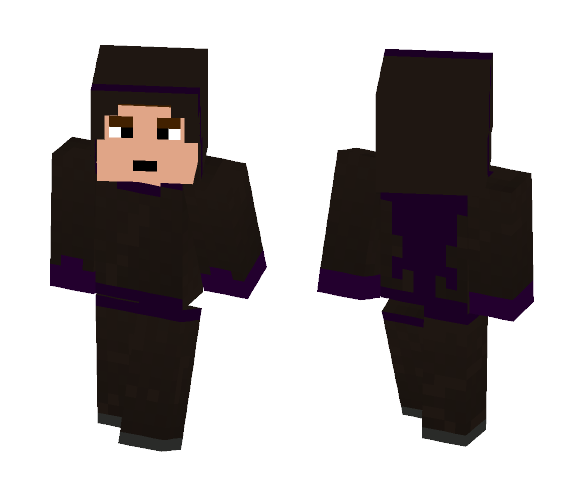 Purple Ninja - Male Minecraft Skins - image 1