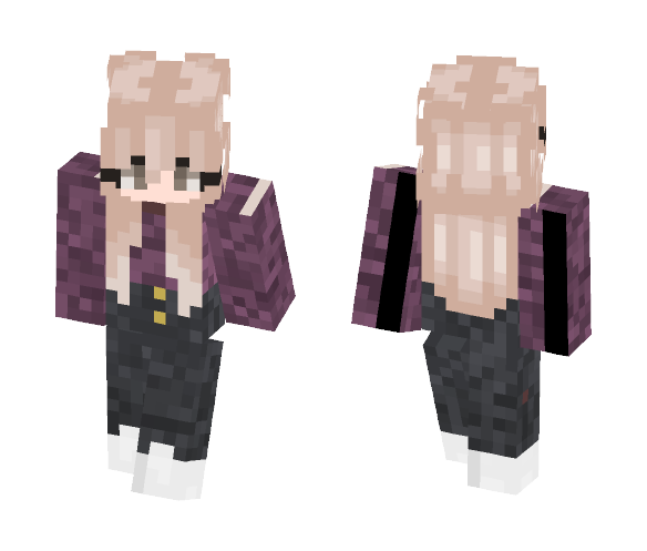Girl with pants - Girl Minecraft Skins - image 1