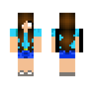 herobrine girl - Girl Minecraft Skins - image 2