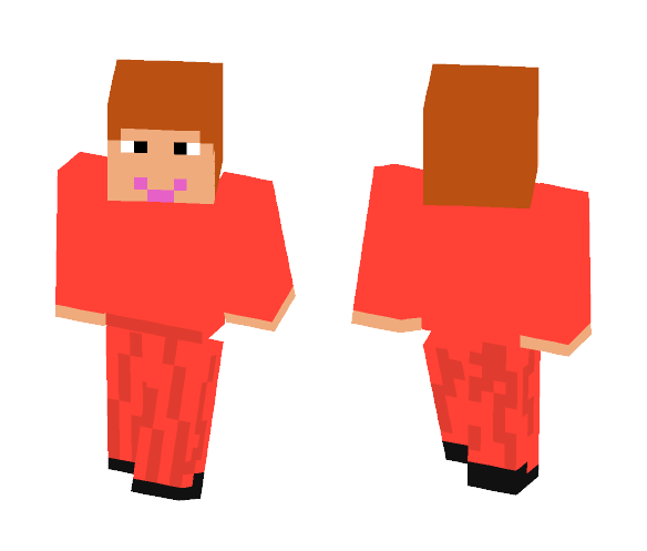 Amy-Dressing Gown - Female Minecraft Skins - image 1