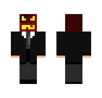 Classic Pumpkin in a suit. - Interchangeable Minecraft Skins - image 2