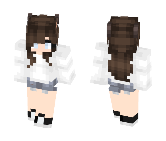 Download Cat Ears Minecraft Skin For Free Superminecraftskins