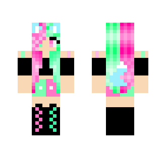 Kawaii Kitty Girl - Girl Minecraft Skins - image 2