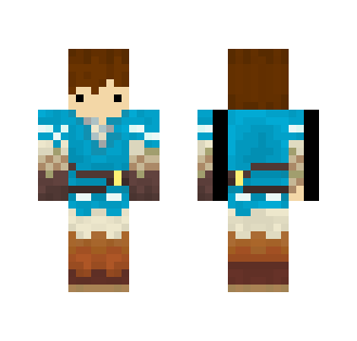 Link (Breath of the Wild) - Male Minecraft Skins - image 2