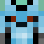 Brainiac Blue Skull (with body) - Male Minecraft Skins - image 3
