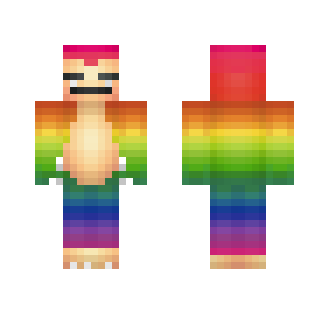 Rainbow Snorlax - Interchangeable Minecraft Skins - image 2