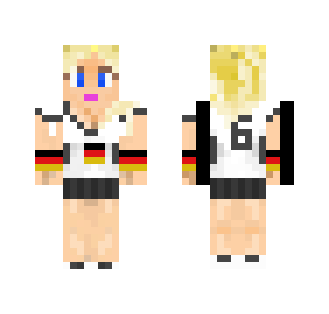 Germany Fan - Female Minecraft Skins - image 2