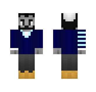 Gray in a Colorful World - Male Minecraft Skins - image 2