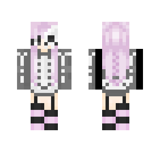 Pastel Skeleton ~ Elec - Female Minecraft Skins - image 2