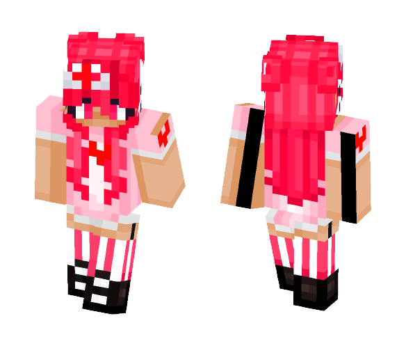 Nurse Pink - Female Minecraft Skins - image 1