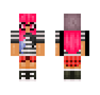 Hipster Pink - Female Minecraft Skins - image 2
