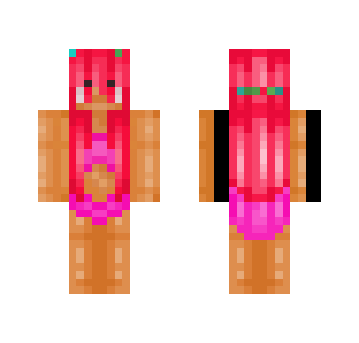 Bathing suit Pink - Female Minecraft Skins - image 2