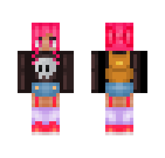Traveler Pink - Female Minecraft Skins - image 2