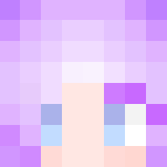 Pastel cutie purple/blue ver. - Female Minecraft Skins - image 3