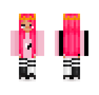 Crown Pink - Female Minecraft Skins - image 2