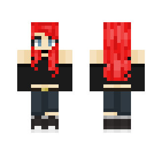 Rose's are red, Blood is too. - Female Minecraft Skins - image 2