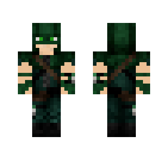 Arqueiro Verde/Oliver Queen. ARROW - Male Minecraft Skins - image 2