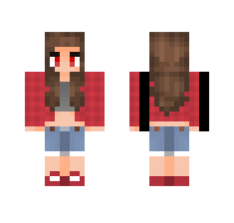 Flannel Shirt - Female Minecraft Skins - image 2