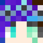 Bleeding Pastel Goth Galaxy - Female Minecraft Skins - image 3