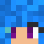 Cute Blue Winter Girl - Cute Girls Minecraft Skins - image 3