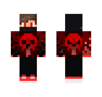 Red skull shirt boy - Boy Minecraft Skins - image 2