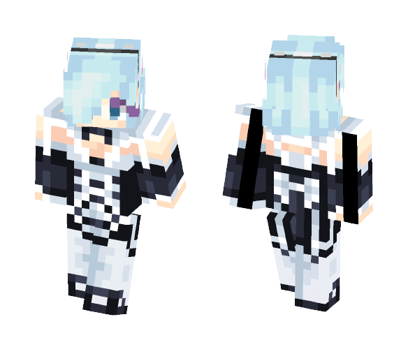 Re: Zero - Rem (Popreel ouo) - Female Minecraft Skins - image 1