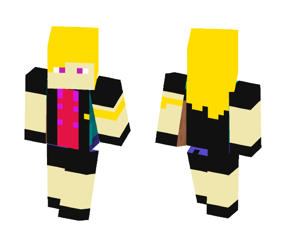 The dark servant - Female Minecraft Skins - image 1