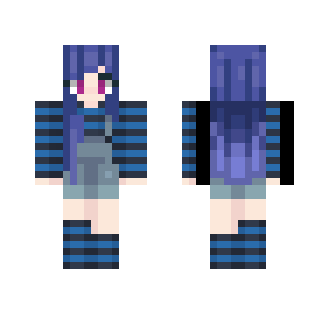 Love the blue - Female Minecraft Skins - image 2
